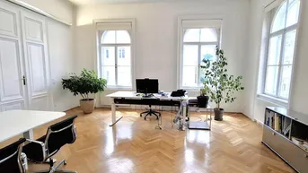 Expose Büro oder Praxis in Bestlage gesucht? Großzügige 193 m² im 1. Bezirk! Jahrhundertwendehaus mit Fernwärme &amp; Lift, Nähe U2 Schottenring!