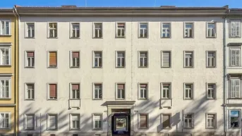 Expose Glacisstraße 5 Top 17 - WG taugliche 3 Zimmerwohnung mit Terrasse und Garten in zentraler Lage