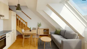 Expose Brandhofgasse 12 Top 21: Jetzt! Helle Dachgeschosswohnung Nähe Karl-Franzens-Uni