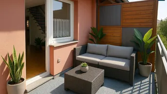Expose Modernes Wohnen über zwei Etagen – 3-Zimmer-Maisonette mit Balkon in Graz Puntigam