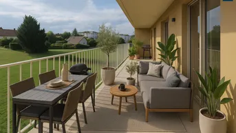 Expose Zirbenweg 18 Top 14: Exklusive Neubauwohnung mit Balkon &amp; Grünblick in Kalsdorf