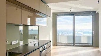 Expose Danube Flats mit Fernblick // 30.Stock - High Rise // Stilvoll Wohnen im höchsten Wohnturm Österreichs