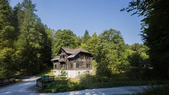 Expose Ehemaliges Forsthaus mit Wirtschaftsgebäuden, allein und ruhig im Wald gelegen.