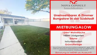 Expose Mietbungalow mit Sauna in der Gartenstadt Südstadt!