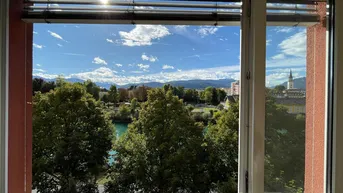 Expose 2-Zimmer-Wohnung mit Blick auf die Drau