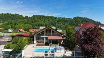 Expose Ihr Stück vom Paradies? Traumhaftes Anwesen mit Salzwasser-Pool, Reithalle, Stallungen und parkähnlichen Weideland bei Velden am Wörthersee