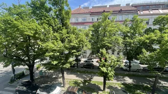 Expose Zu Fuß in den 7. Bezirk und dennoch Blick ins Grüne - hochwertig sanierte 2-Zimmer Wohnung im Nibelungenviertel (Erstbezug)
