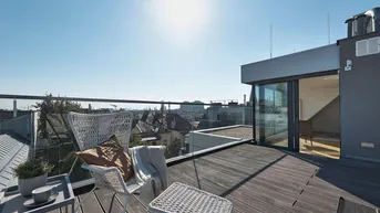 Expose Dachgeschoß-Terrassen-Wohnung mit herrlichen Außenbereichen in einzigartiger Altbau-Liegenschaft
