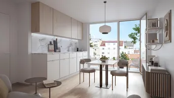 Expose THE TEMPTATION - Vorsorgewohnung - 2-Zimmer-Wohnung mit toller Raumaufteilung - Balkon