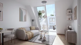 Expose THE TEMPTATION - Vorsorgewohnung - 2-Zimmer-Wohnung mit herrlicher Freifläche - Idealer Grundriss