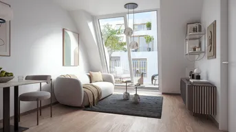 Expose THE TEMPTATION - Dachgeschosswohnung mit toller Raumaufteilung - 2 ZI - Großer Balkon