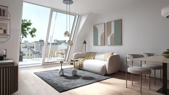 Expose THE TEMPTATION - Vorsorgewohnung - Dachgeschosswohnung mit toller Raumaufteilung - 3 ZI - Südbalkon