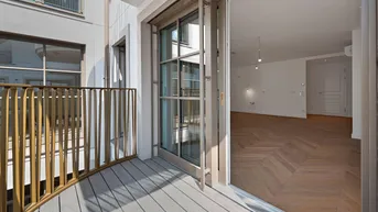 Expose Großzügiger 2-Zimmer-Erstbezug! Balkonwohnung mit Blick in wunderschönen Innenhof