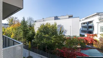 Expose Erstbezug! Traumhafte 3-Zimmer-Terrassen-Wohnung nächst Innenstadt und Bahnhof | Tiefgaragenplatz | Herrlicher Grünblick | Ruhe des Innenhofs