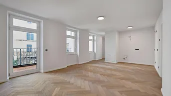 Expose BALKONWOHNUNG! Generalsanierter Altbau in charmanter Liegenschaft nächst Margaretenplatz