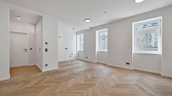 Expose Nächst Schlossquadrat und U4: Sanierter Drei-Zimmer-Altbau in charmanter Liegenschaft!