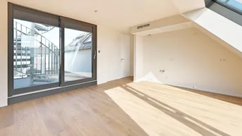 Expose ESSENZ NO. 1 - Die neue Avantgarde des Wohnens - Traumhafte 3-Zimmer-Wohnung mit Dachterrasse