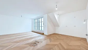 Expose THE FUSION! Klimatisierter 3-Zimmer-Erstbezug im 1. Dachgeschoß mit hofseitiger Freifläche