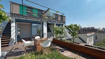 Expose Exklusive Maisonette mit Dachterrasse und traumhaftem Weitblick – Dachgeschoßjuwel beim Aumannplatz