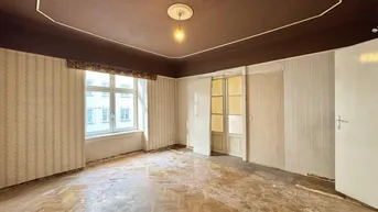 Expose Toplage bei Neubaugasse und Mariahilfer Straße! Sanierungsbedürftiger 3-Zimmer-Altbau im 2. Stock
