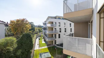 Expose PROVISIONSFREI | Bezugsfertige 3-Zimmer-Wohnung mit Balkon, viel Privatsphäre und Grünblick
