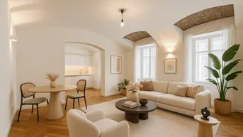 Expose Spitzen Preis-Leistungs-Verhältnis! Wunderschön sanierter Altbau mit Gewölbedecke beim Hamerlingpark!