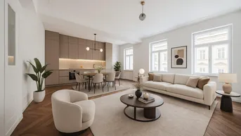 Expose ERSTBEZUG beim Servitenviertel! Generalsanierter 3-Zimmer-Altbau mit Loggia