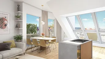 Expose Hier entsteht Ihr neues Lebensgefühl – 3 m Raumhöhe, 200 m² Wohnen &amp; eine Terrasse, die den Himmel berührt