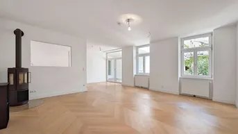 Expose Neuwertige Zwei-Zimmer-Altbauwohnung mit herrlicher Terrasse und Loggia direkt beim Naschmarkt