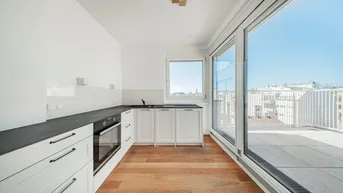 Expose Moderne Dachgeschoss-Rarität ohne Schrägen mit drei Terrassen, Fernblick &amp; Garage im Haus