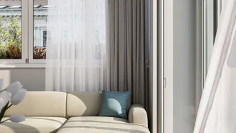 Expose Zuhause am Park – 2 Zimmer mit Ausblick ins Grüne