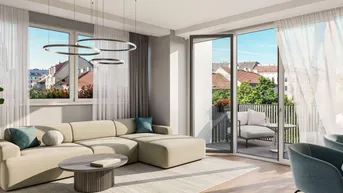 Expose THE ARIK – 3 Zimmer mit Weitblick &amp; Freiraum zur Parkseite
