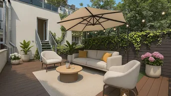 Expose Stilvolle Altbauwohnung mit herrlicher Terrasse &amp; Loggia – in Toplage direkt beim Naschmarkt