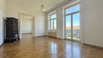 Expose 149 m² Altbaucharme in Toplage – 5 Zimmer + Kabinett, 2 Balkone, Nähe Westbahnhof &amp; Mariahilfer Straße