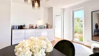 Expose PROVISIONSFREI! Lichtdurchflutete 3-Zimmer-Gartenwohnung | Loggia, Terrasse &amp; Garten