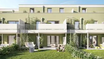 Expose PROVISIONSFREI! Perfekt geschnittene 4-Zimmer-Familienwohnung | Terrasse von jedem Raum aus begehbar | Grünblick