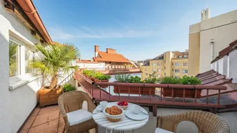 Expose Sonnige Terrassenwohnung im hofseitigen Dachgeschoß!