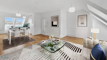 Expose MODERNE 4-ZIMMER DG-WOHNUNG MIT TERRASSE / MODERN 4-ROOM APARTMENT WITH TERRACE
