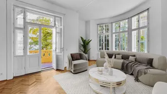 Expose HERRLICHE ALTBAUMIETE MIT BALKON IM COTTAGEVIERTEL