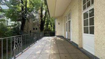 Expose STILLVOLLE ALTBAUETAGE MIT TERRASSE UND EIGENGARTEN