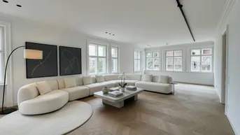 Expose MODERNE WOHNUNG IN KOMPLETT RESTAURIERTER JAHRHUNDERTWENDEVILLA MIT TOLLEM BLICK - ERSTBEZUG