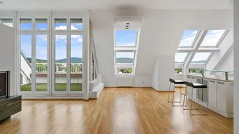 Expose HOCH OBEN, WEIT BLICKEND - LOFTARTIGE DACHGESCHOSSWOHNUNG