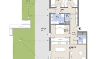 Expose Hof am Park - Exklusive 4-Zimmer-Wohnung mit großzügiger Terrasse, Dachgarten, Raumhöhe von 2,70 - Top 2.37