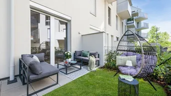 Expose NordGlück - Wohnen wie im Haus 3-Zimmer-Wohnung mit Terrasse und einen kleinen Eigengarten perfekte Aufteilung, viel Freiraum - Top 01-001