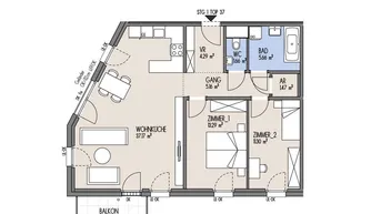 Expose NordGlück - Der perfekte Start ins Familienleben - 3 Zimmer mit schöner Aufteilung - Top 01-037