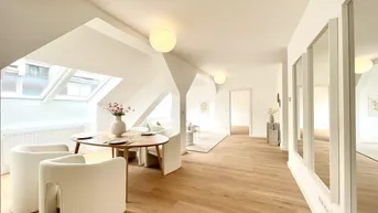 Expose Exklusive Dachgeschosswohnung in bester Lage im 3. Bezirk | 2 Bäder