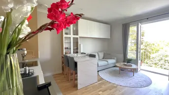 Expose Wohnen im Grünen! Entzückende 2-Zimmer Wohnung mit Balkon!
