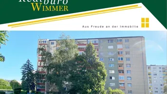 Expose Helle 4-Zimmer-Wohnung mit verglaster Loggia im obersten Geschoss