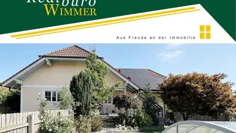 Expose Perfekter Familiensitz! - Bungalow in Ruhelage mit großem Garten, Pool &amp; Schwimmteich