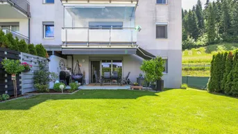 Expose ***Design trifft Natur*** Stilvolle Gartenwohnung mit Schwimmteichnutzung